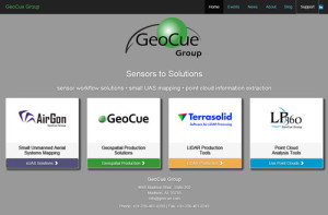 GeoCue Group Home Page