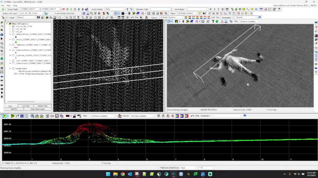 CSI Data LP360 Screen recording_Moment2 - GeoCue Support Knowledge Base