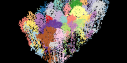 3D Map View of Segmented Tree LAS