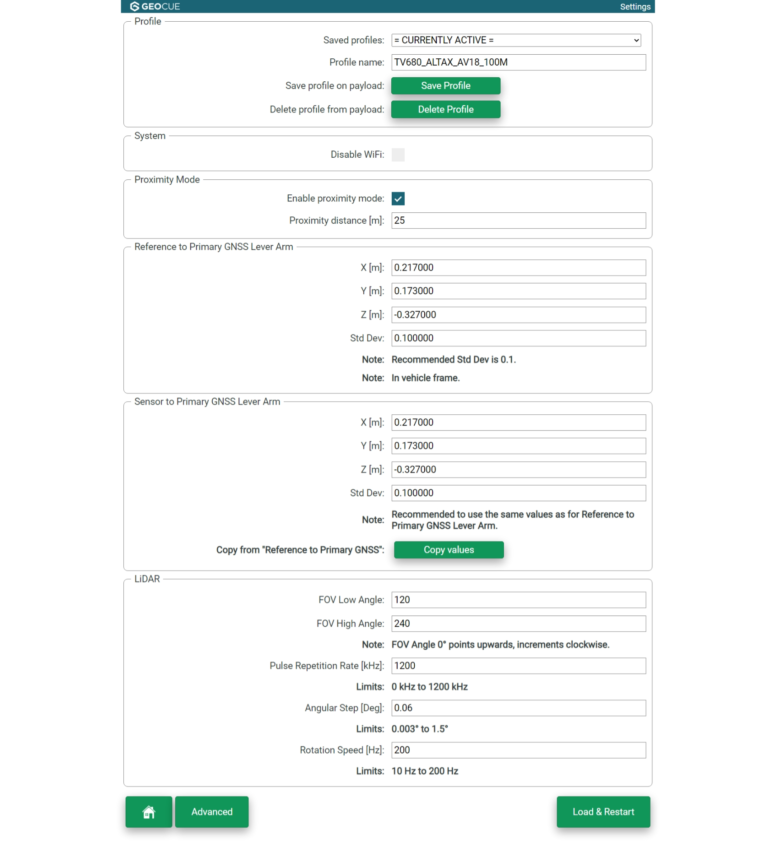TrueView Web UI User Guide - GeoCue Support Knowledge Base
